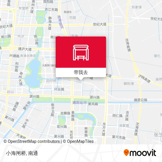 小海闸桥地图