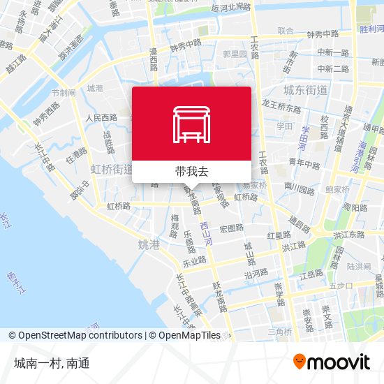 城南一村地图