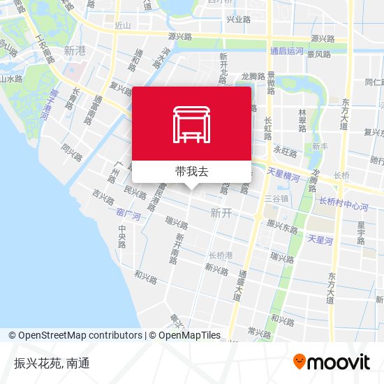 振兴花苑地图