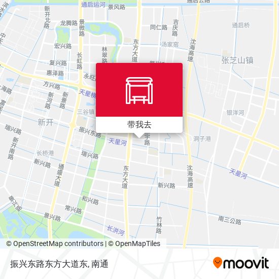 振兴东路东方大道东地图