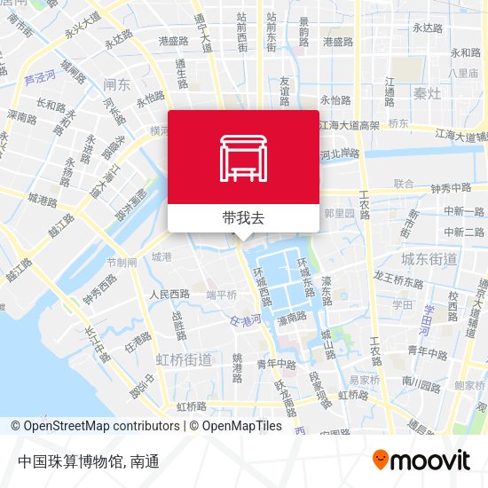 中国珠算博物馆地图