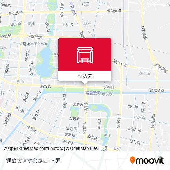 通盛大道源兴路口地图
