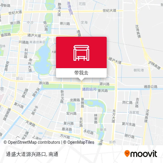 通盛大道源兴路口地图