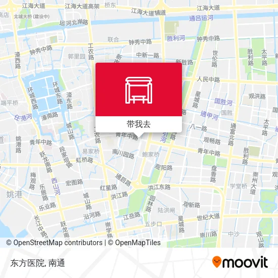 东方医院地图
