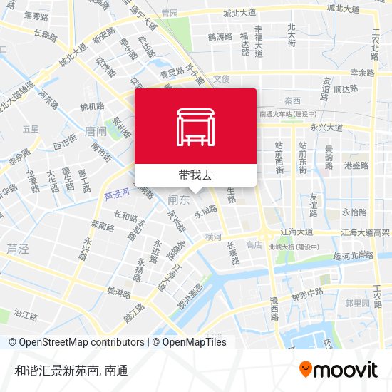 和谐汇景新苑南地图