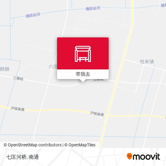 七匡河桥地图