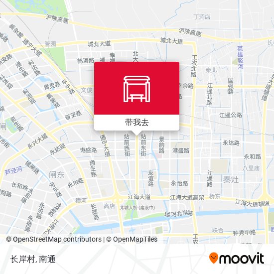 长岸村地图
