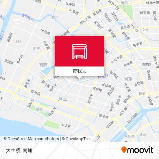大生桥地图