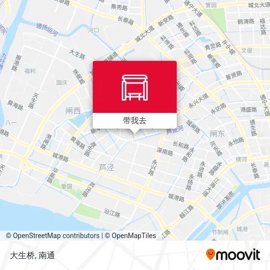 大生桥地图