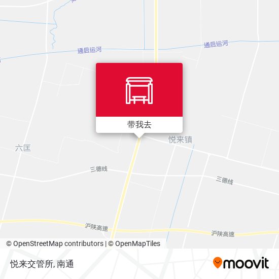 悦来交管所地图