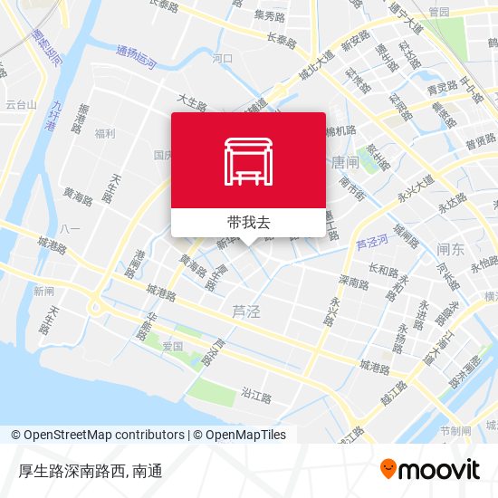 厚生路深南路西地图