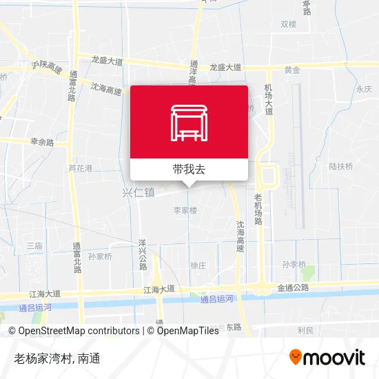 老杨家湾村地图