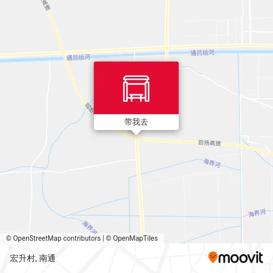 宏升村地图