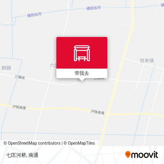 七匡河桥地图