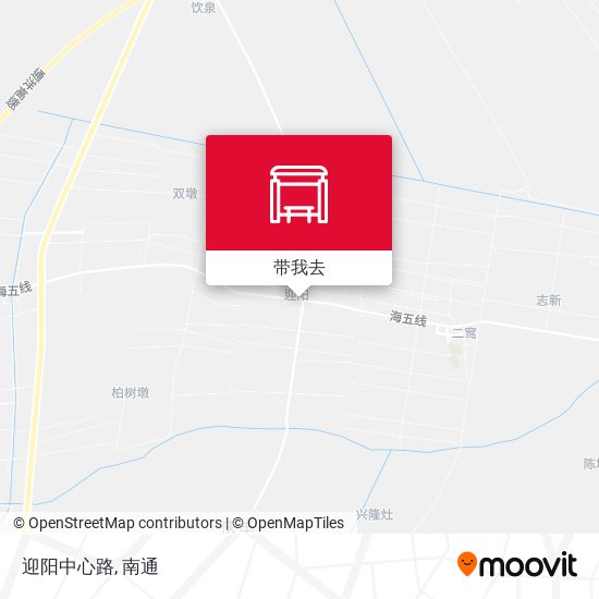 迎阳中心路地图