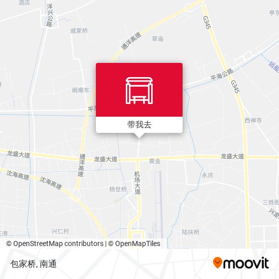 包家桥地图