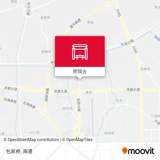 包家桥地图
