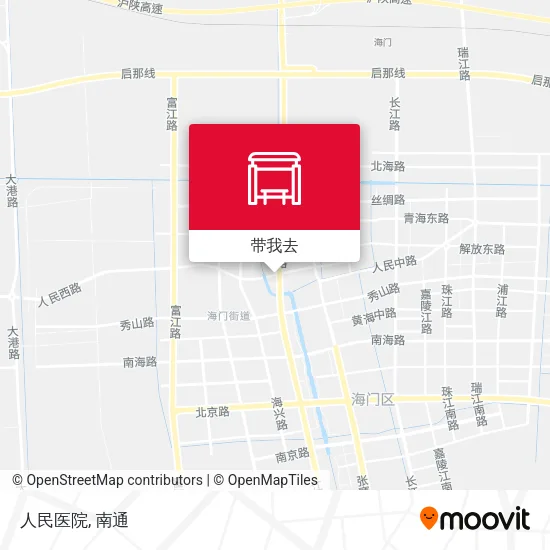 人民医院地图