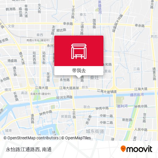 永怡路江通路西地图