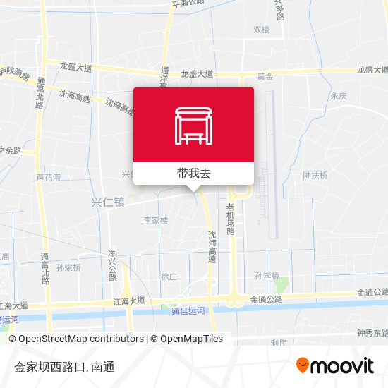 金家坝西路口地图