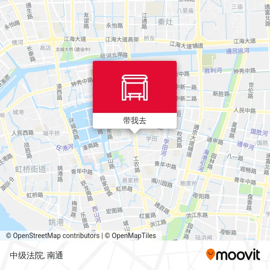 中级法院地图