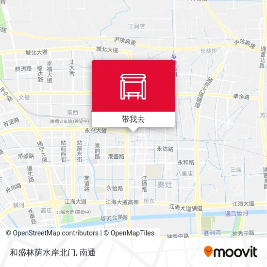 和盛林荫水岸北门地图