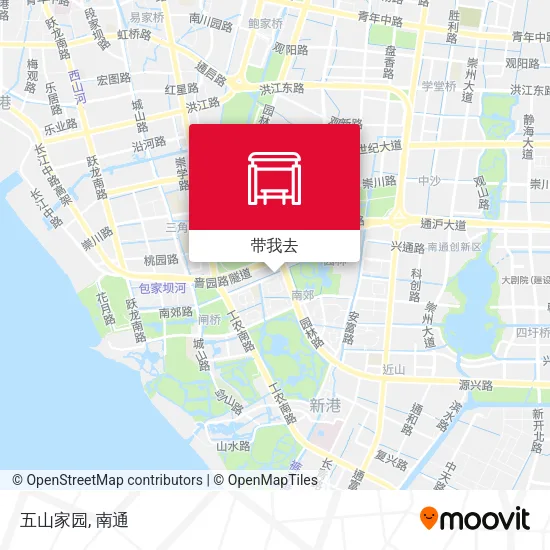 五山家园地图