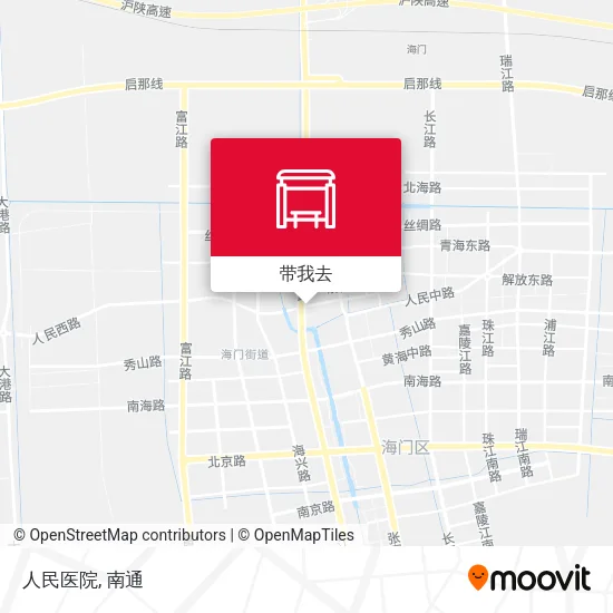 人民医院地图