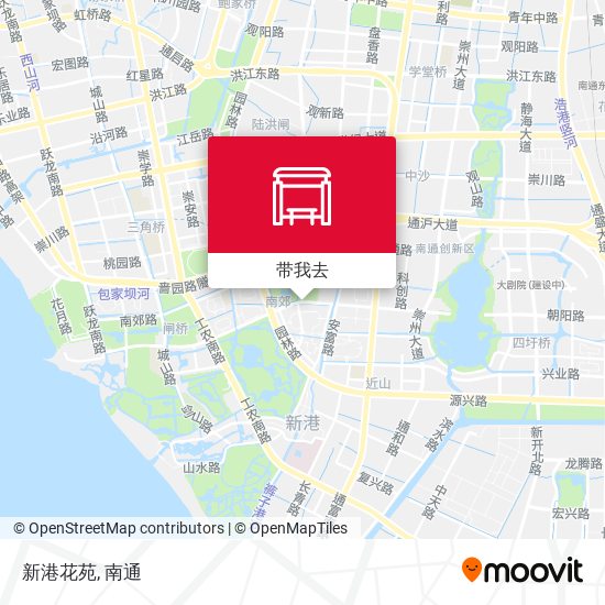 新港花苑地图