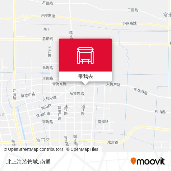 北上海装饰城地图