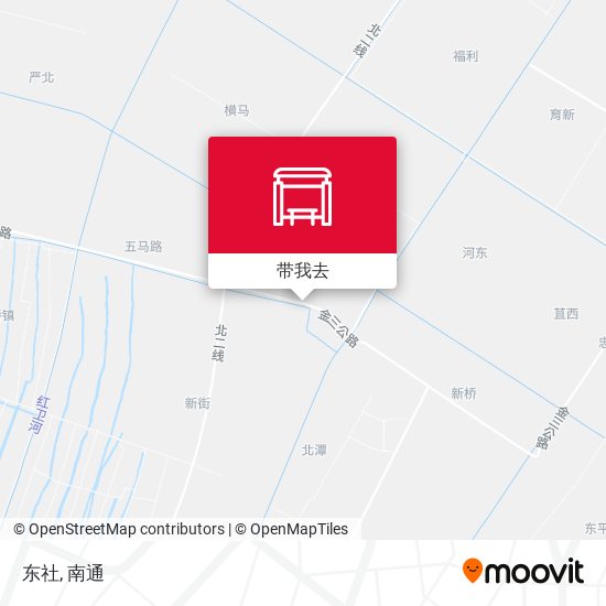 东社地图