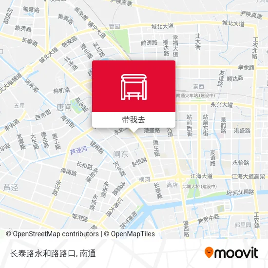 长泰路永和路路口地图