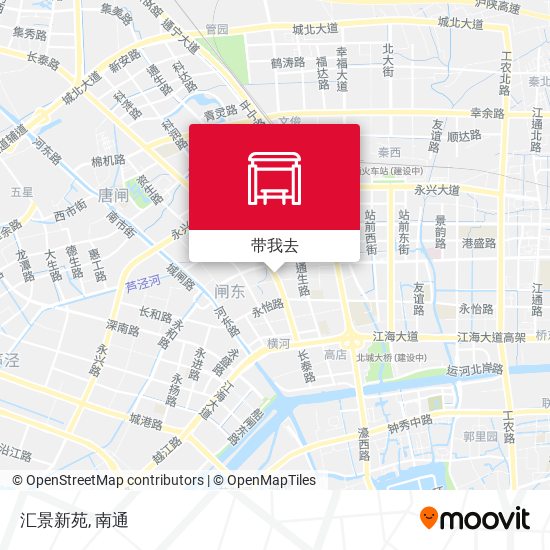 汇景新苑地图