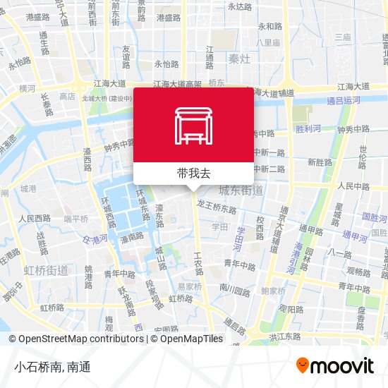 小石桥南地图