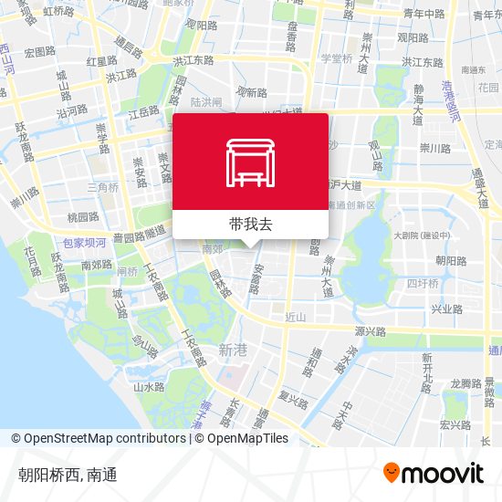朝阳桥西地图