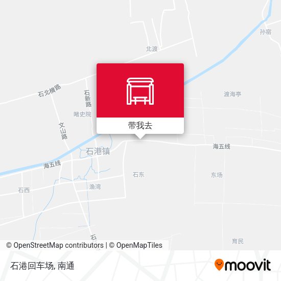 石港回车场地图