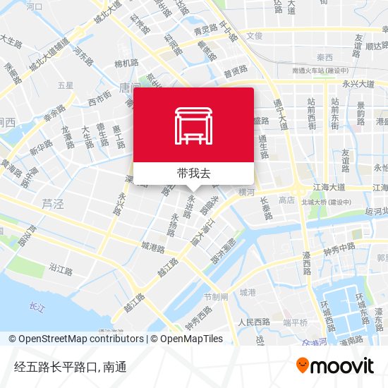 经五路长平路口地图