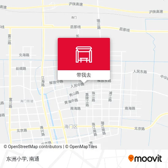 东洲小学地图