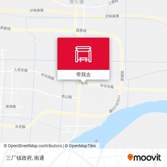三厂镇政府地图