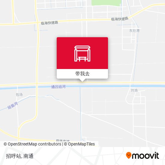招呼站地图