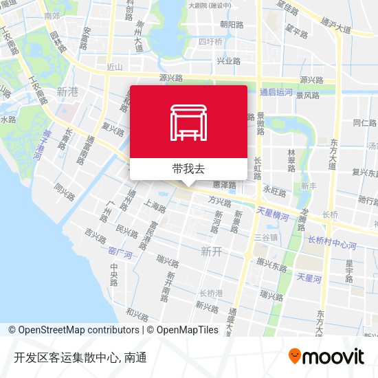 开发区客运集散中心地图