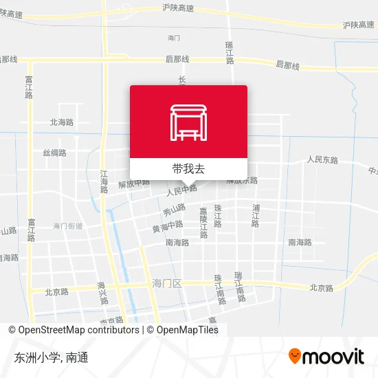 东洲小学地图