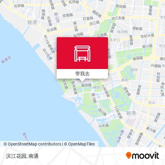 滨江花园地图