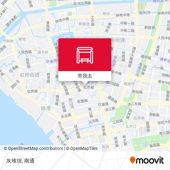 灰堆坝地图