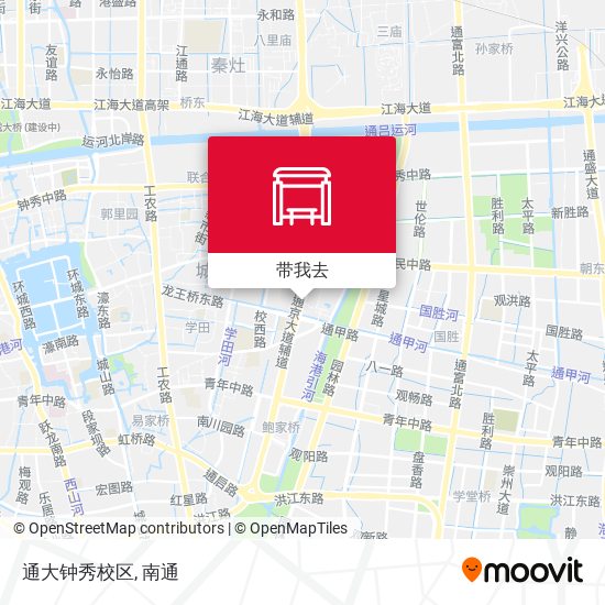 通大钟秀校区地图