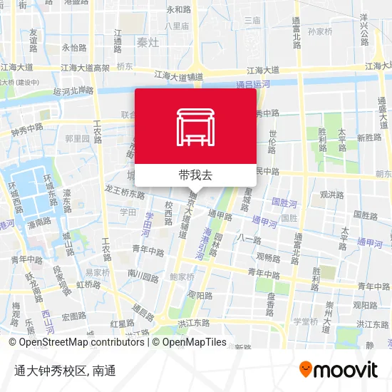 通大钟秀校区地图