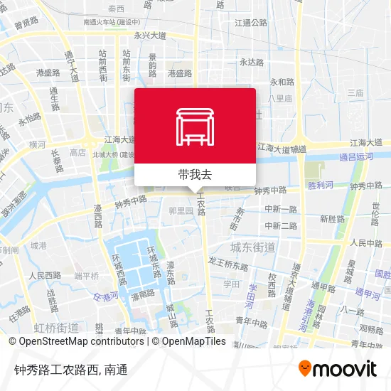 钟秀路工农路西地图
