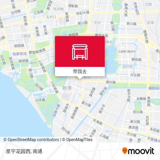 星宇花园西地图