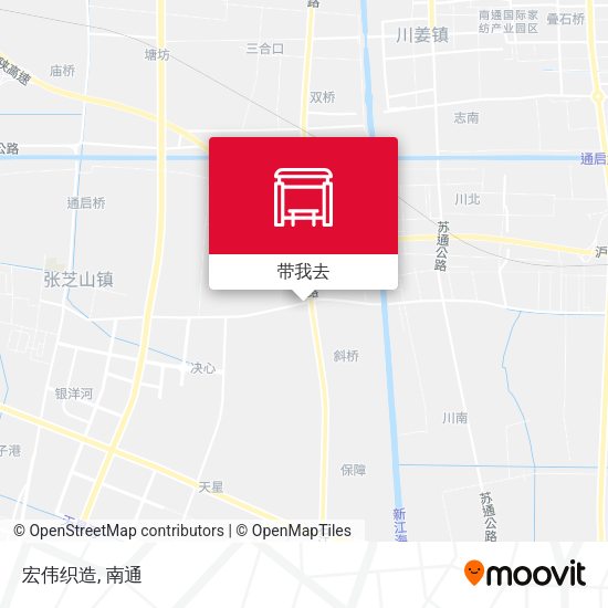 宏伟织造地图