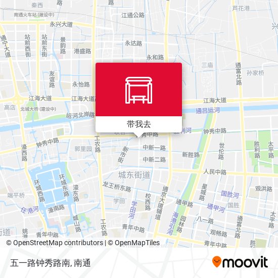 五一路钟秀路南地图